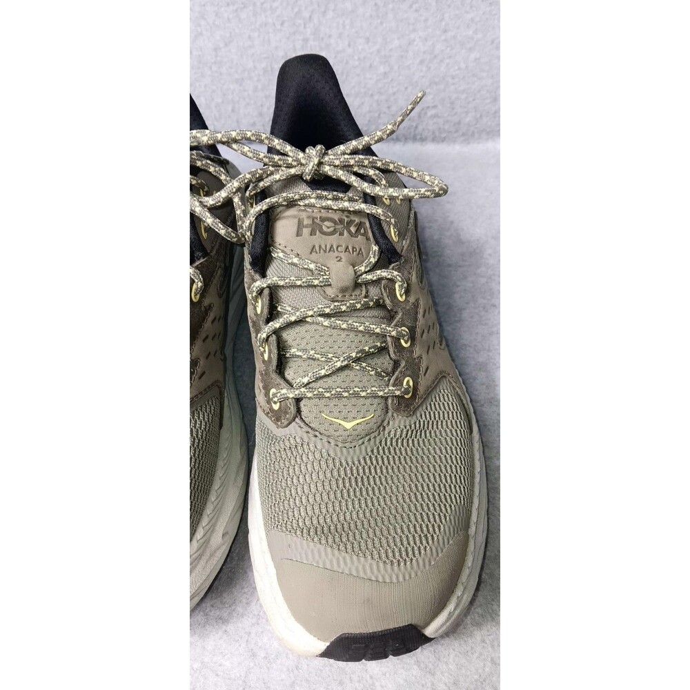 HOKA Anacapa 2 Low GTX Hiking Shoes Womens 6.5 Olive Haze Waterproof Gore-Tex - Picture 4 of 12